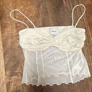 Reformation White Camisole